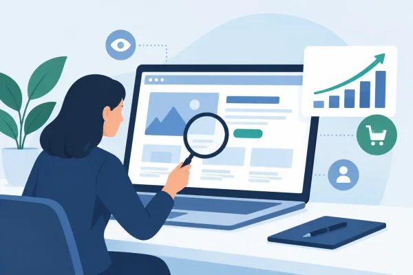 Nettsideanalyse for bedrift som gir bedre salg