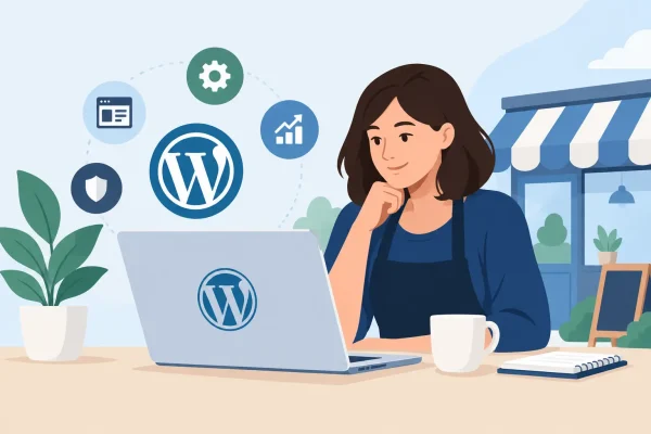 Vurdering av WordPress for små bedrifter